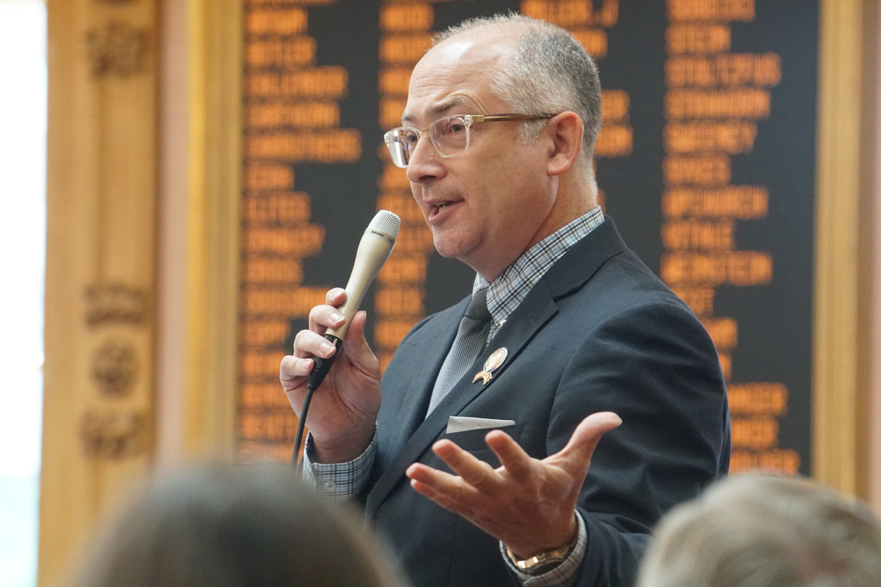 Rep. Smith speaks on the House floor in opposition to HB 6, controversial legislation to subsidize Ohio's nuclear plants