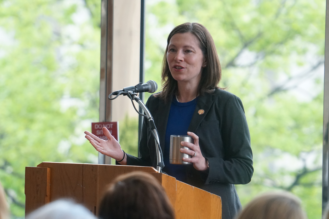 Rep. Boggs speaks at 2019 Women's Lobby Day