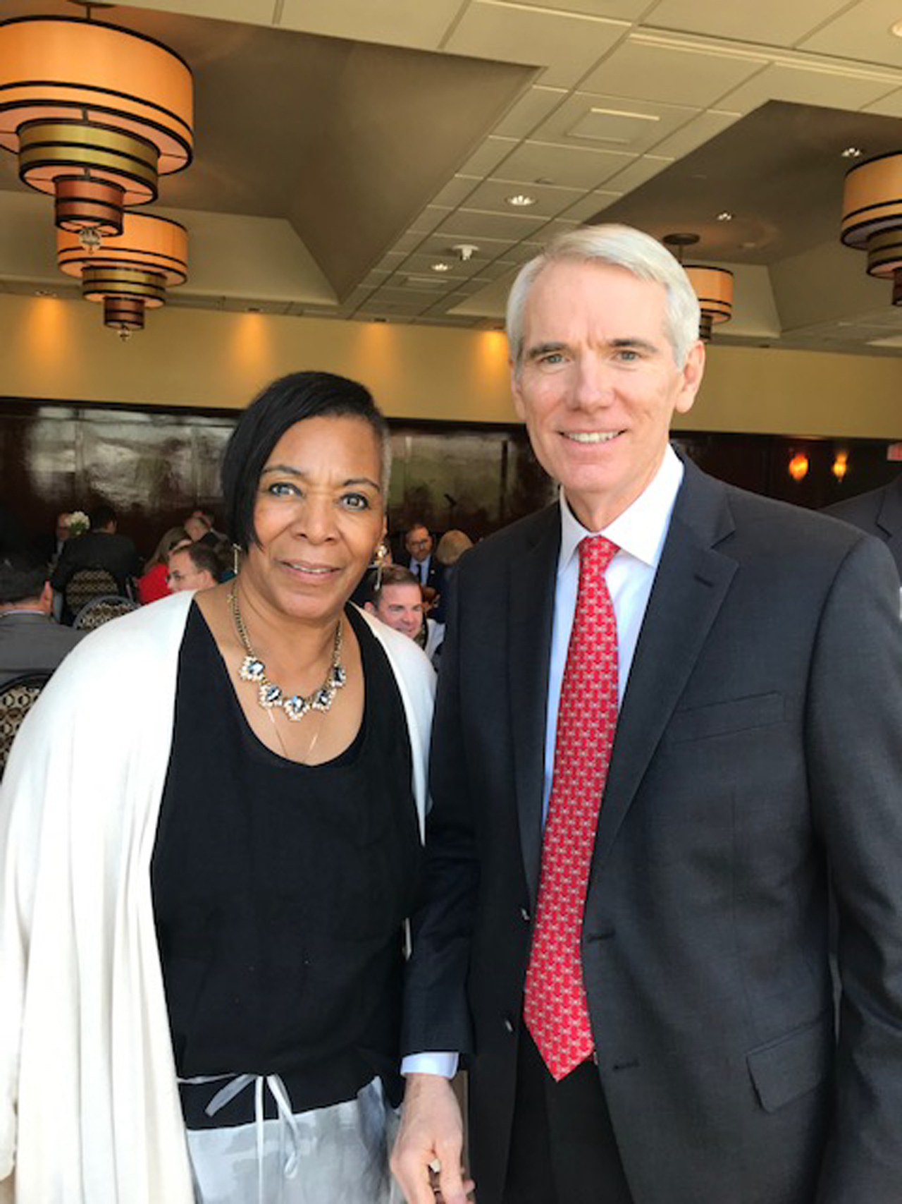 Rep. Ingram meets with Senator Rob Portman to discuss the upsides and downsides of Ohio's development from a federal perspective