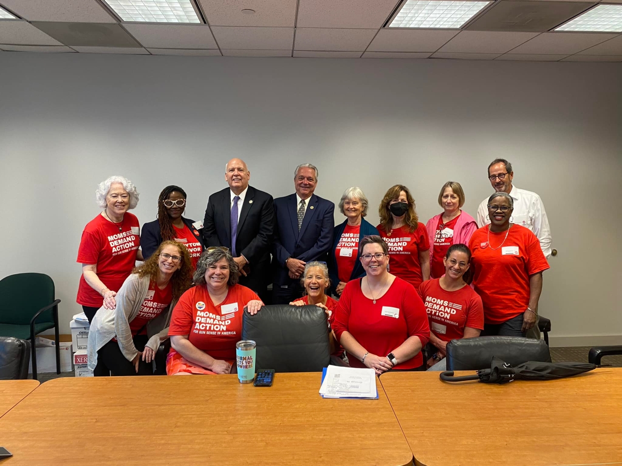 Reps. Brown, Skindell meets with Moms Demand Action