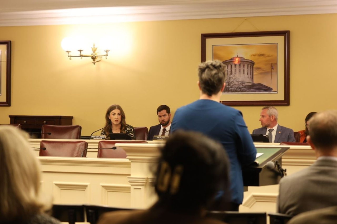 Rep. Sweeney asks questions during the September 9, 2024 Controlling Board hearing.