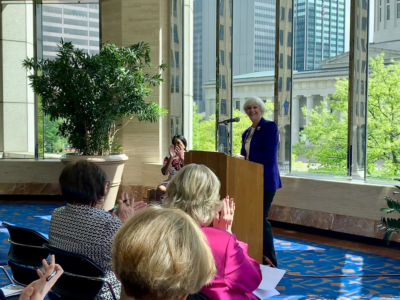 Rep. Lightbody speaks at 2019 Women's Lobby Day