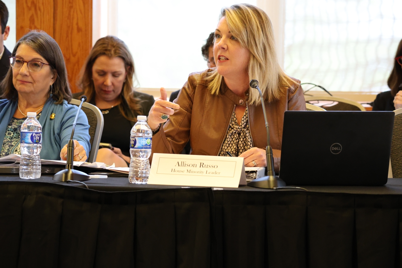 Leader Russo speaking on the Ohio Redistricting Commission
