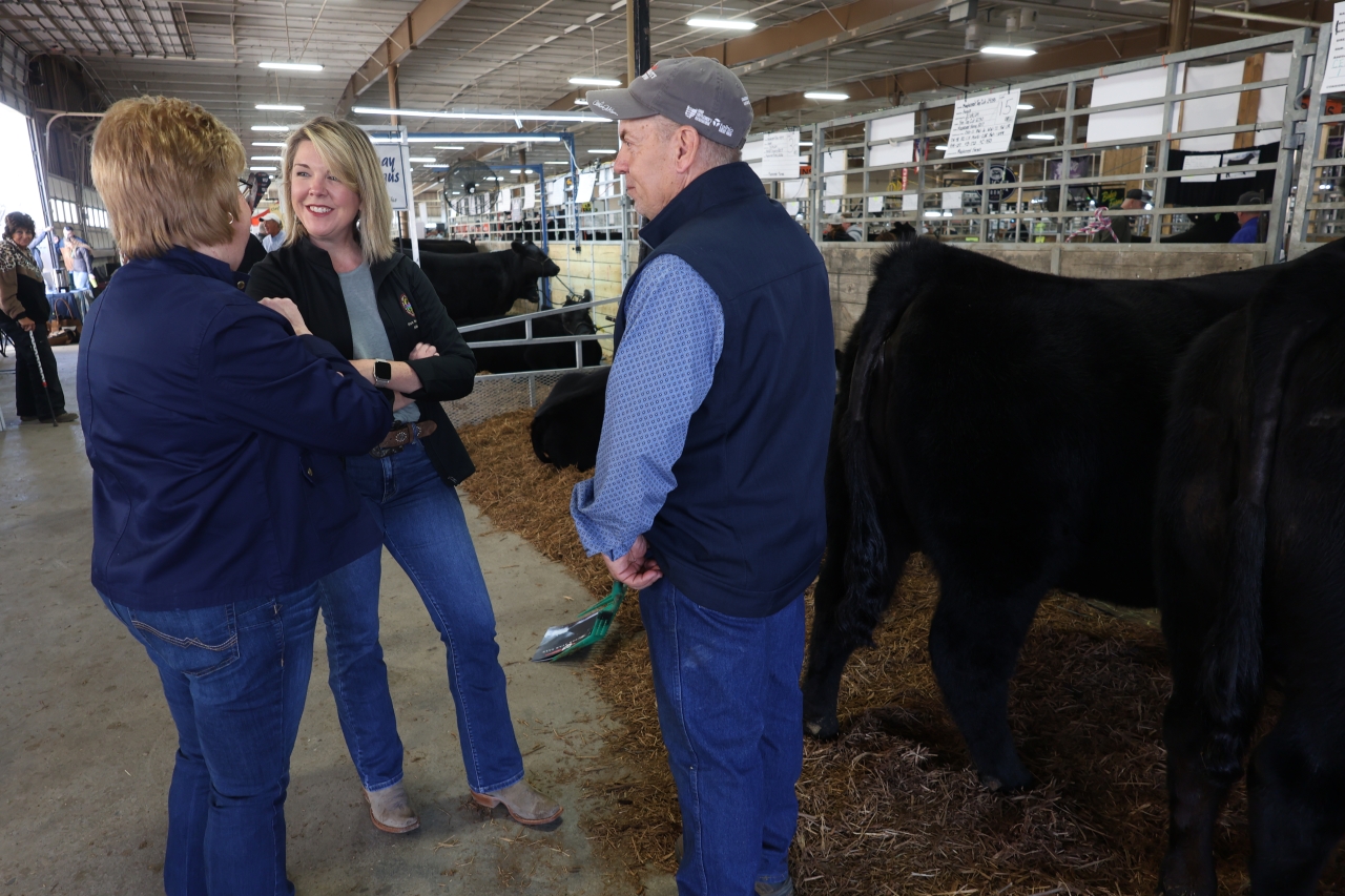 Leader Russo at the Ohio Beef Expo