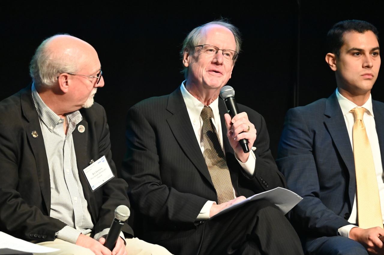 State Rep. Oelslager participates in a panel during the annual ImpactOhio conference.