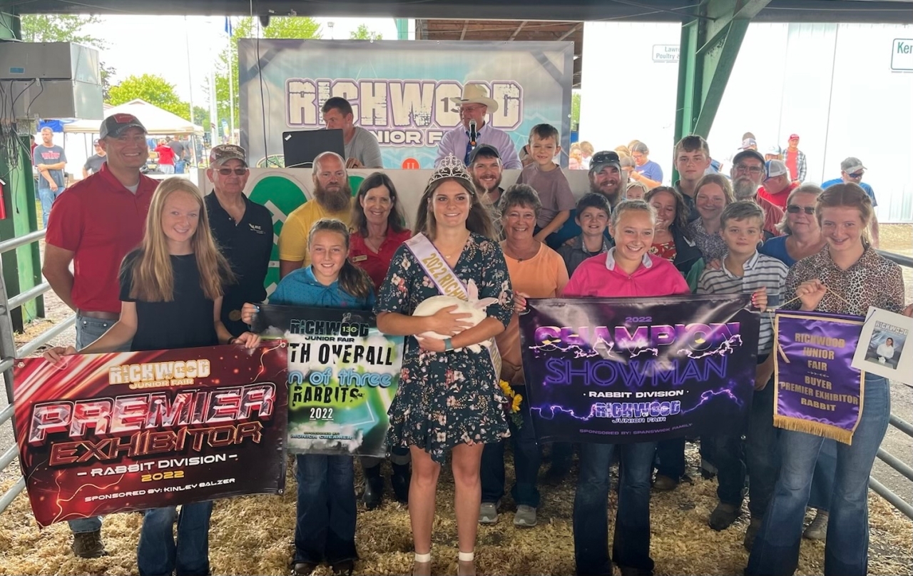 Representative Richardson supported the hard-working exhibitors at the 2022 Richwood Junior Fair.