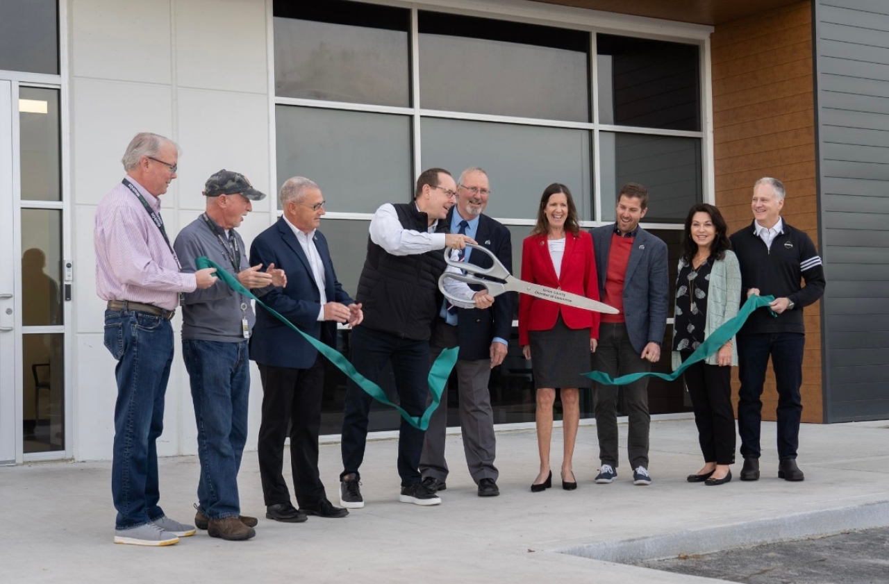 Representative Richardson joined local officials for the grand opening of new Scotts Miracle-Gro distribution center in Marysville.