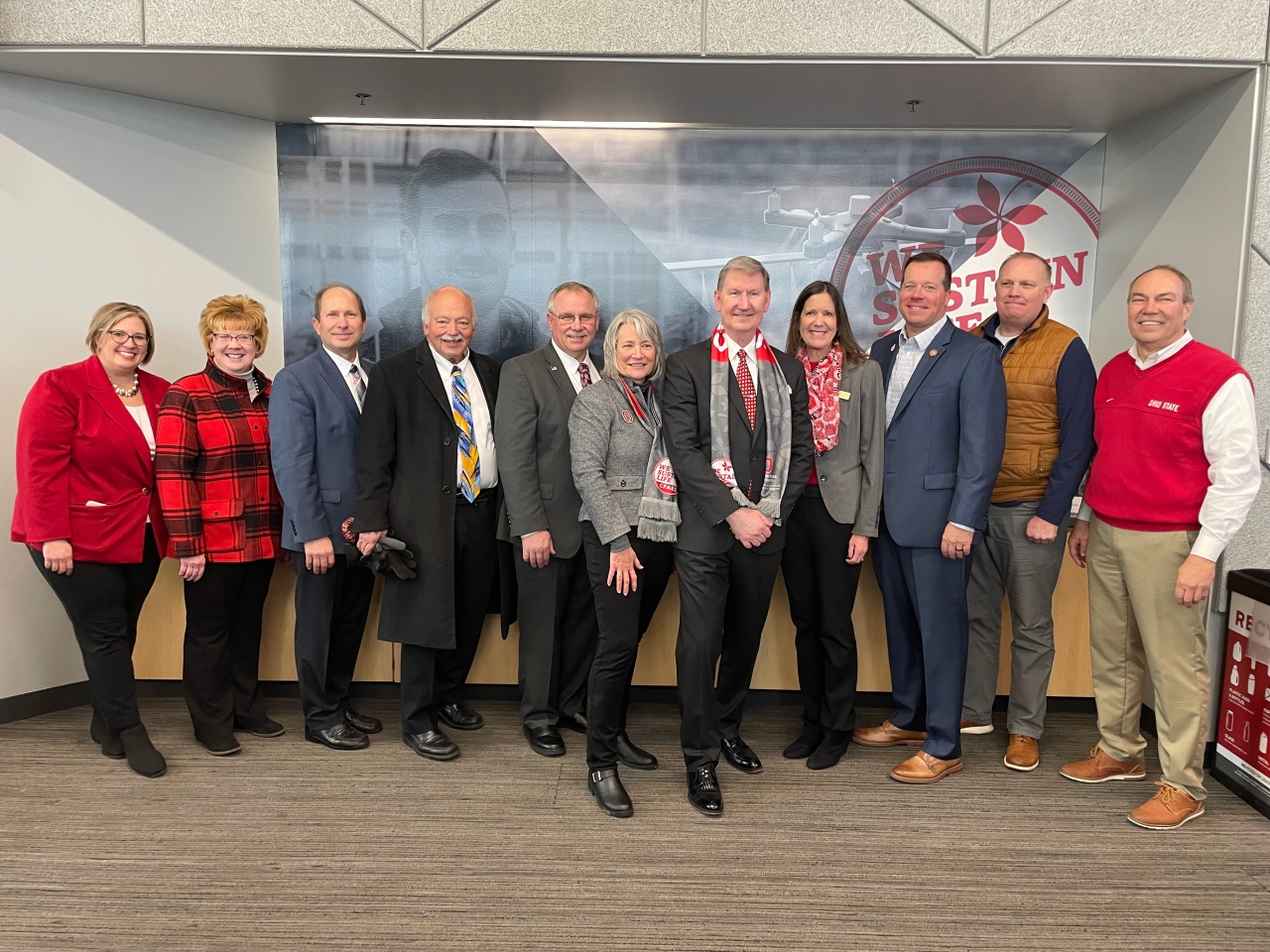 Representative Richardson joined members of the Ohio General Assembly at the groundbreaking of the Ohio State University's Multispecies Animal Learning Center.