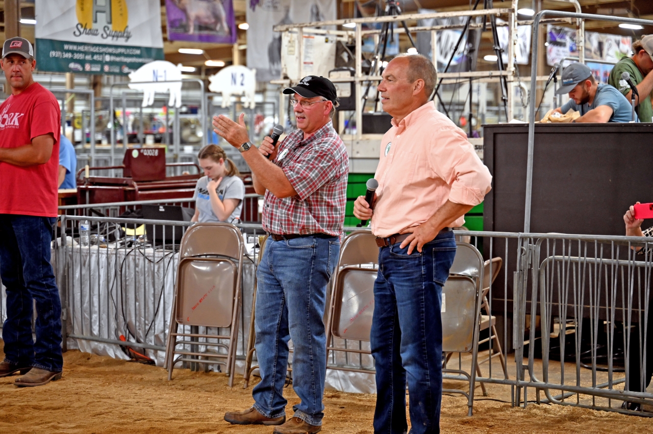 Reps. Jones and Peterson host the first Pork Off at the State Fair.