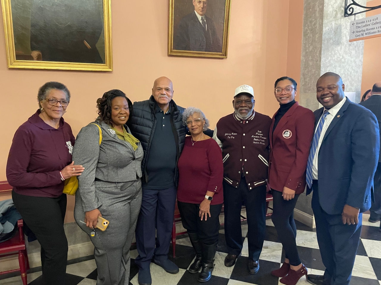 Reps. Rogers and Brent with Jesup W. Scott Community Members