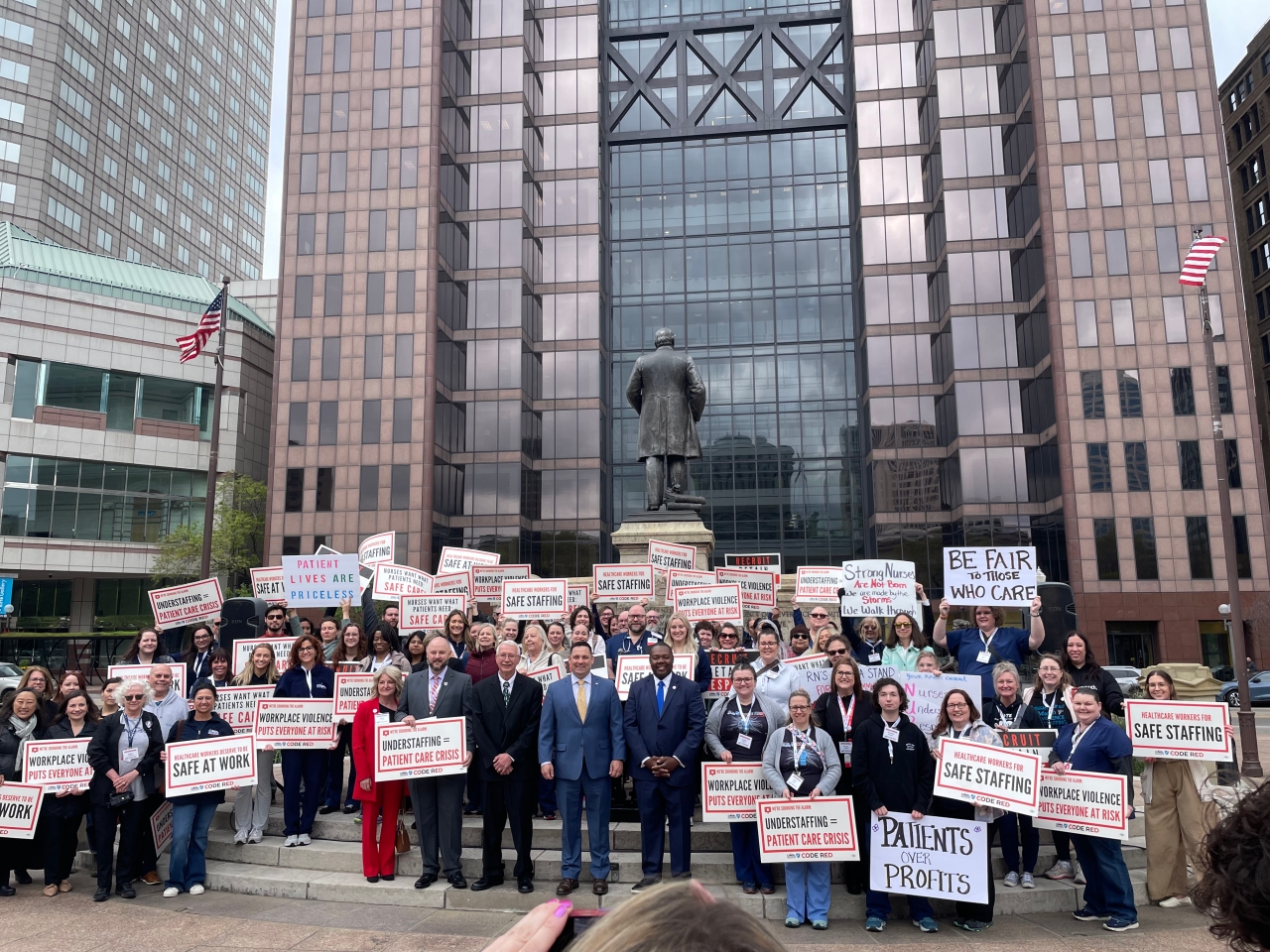 Rep. Rogers at the Code Red Demonstrations