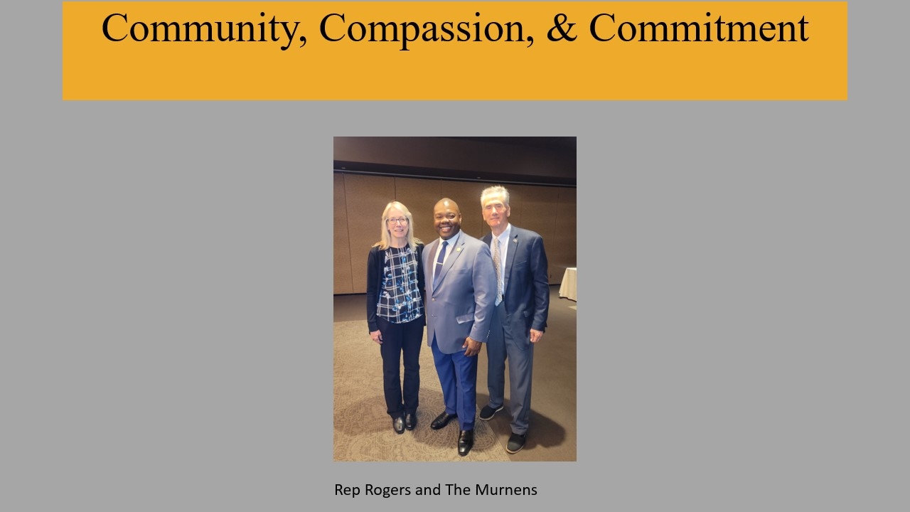 Rep. Rogers and the Murnens