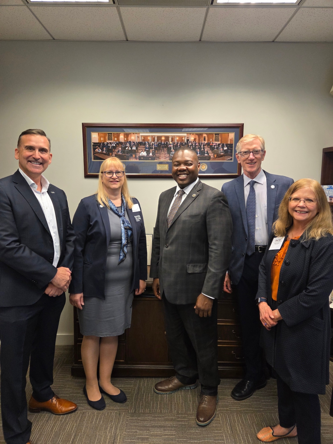 Rep. Rogers with Ohio Tourism Day represenatives