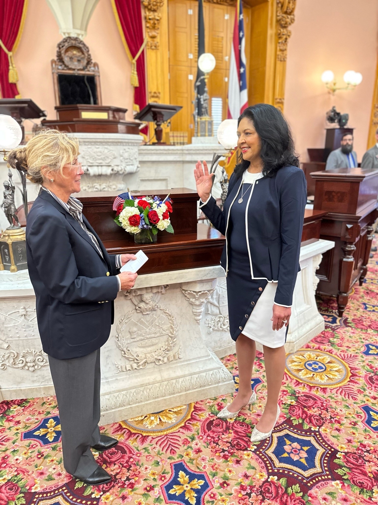 Rep. Somani is sworn in as the State Representative for District 11 in the 135th General Assembly