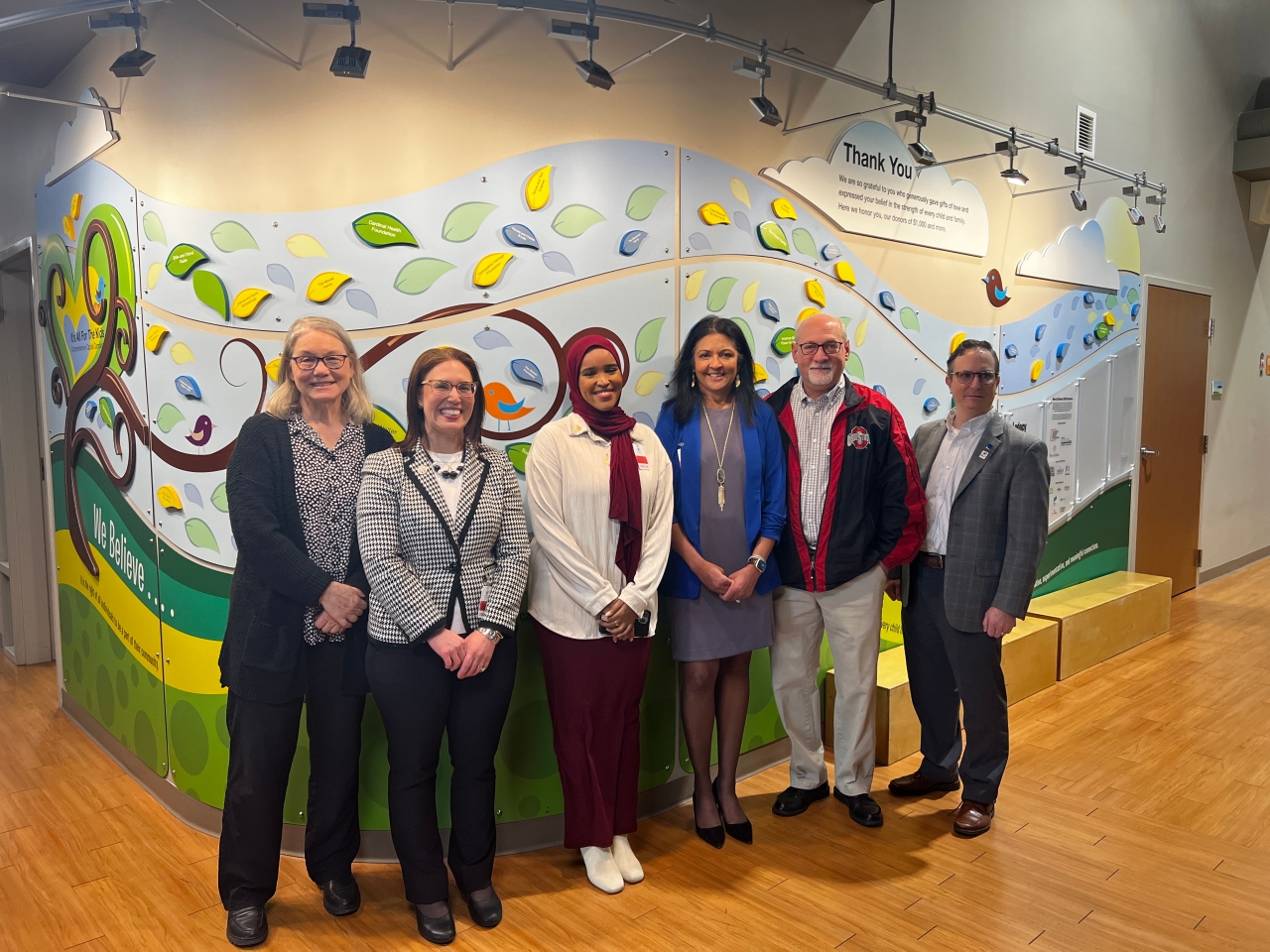 Rep. Somani joined fellow democratic colleagues on a visit to The Childhood League Center, which provides crucial developmental services to area preschool children and their families.