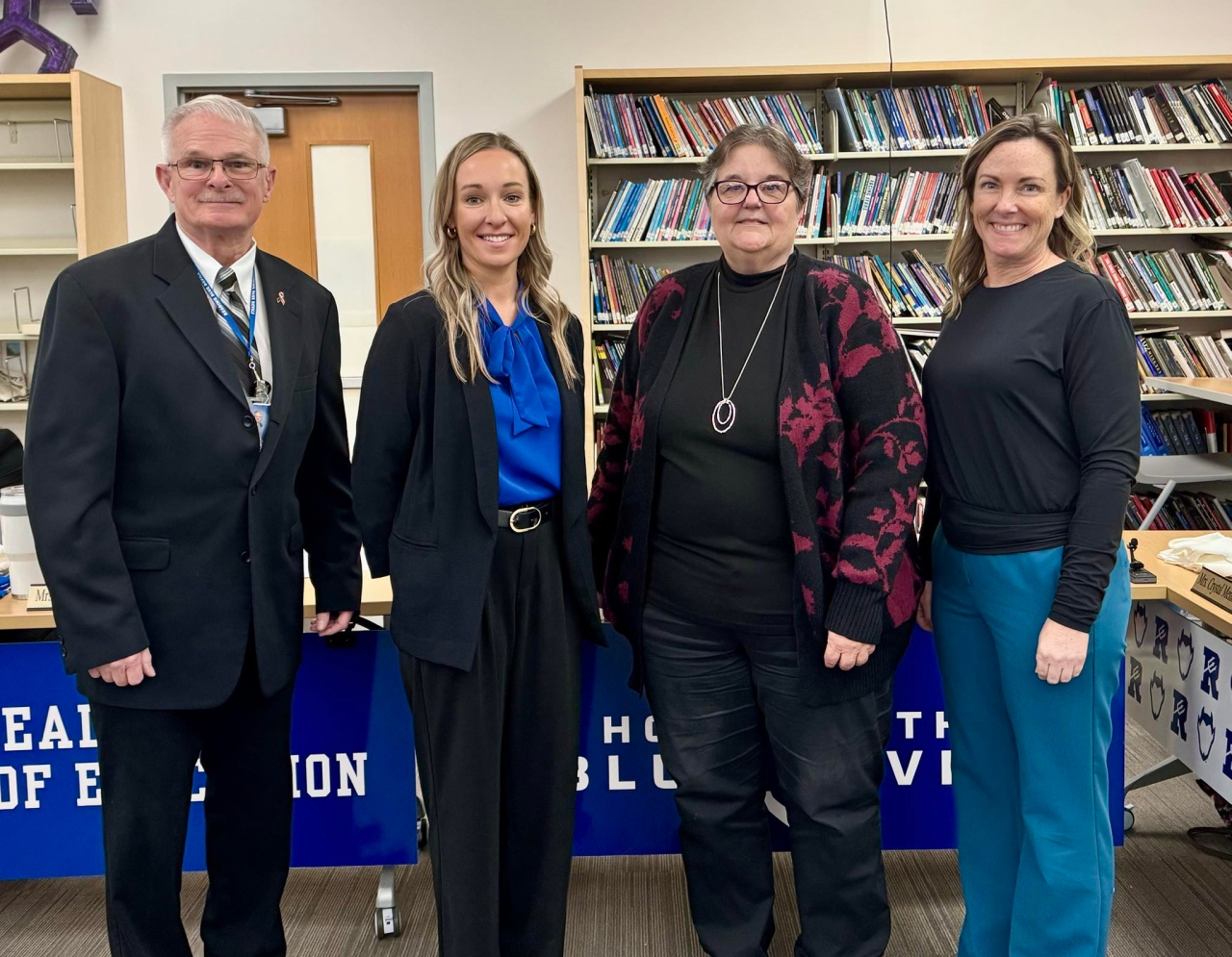 Jan 2026 - Rep Baker with the newly elected Reading City Community School board members
