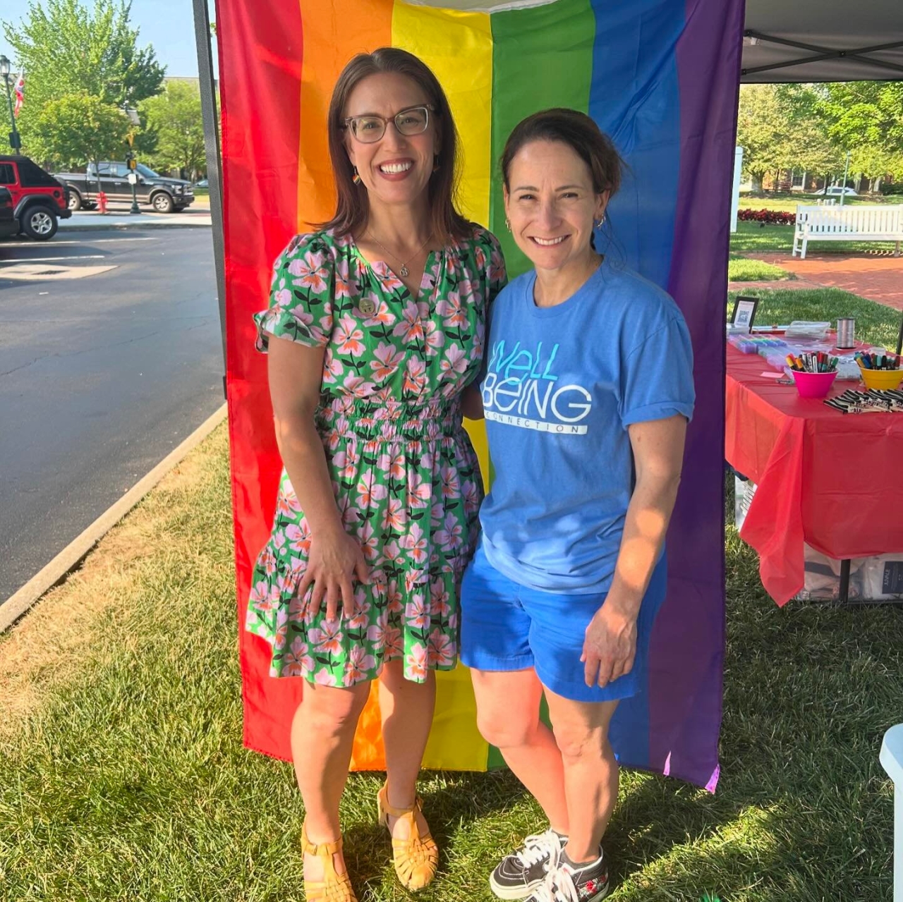 Rep. Brown Piccolantonio at Pride Celebration