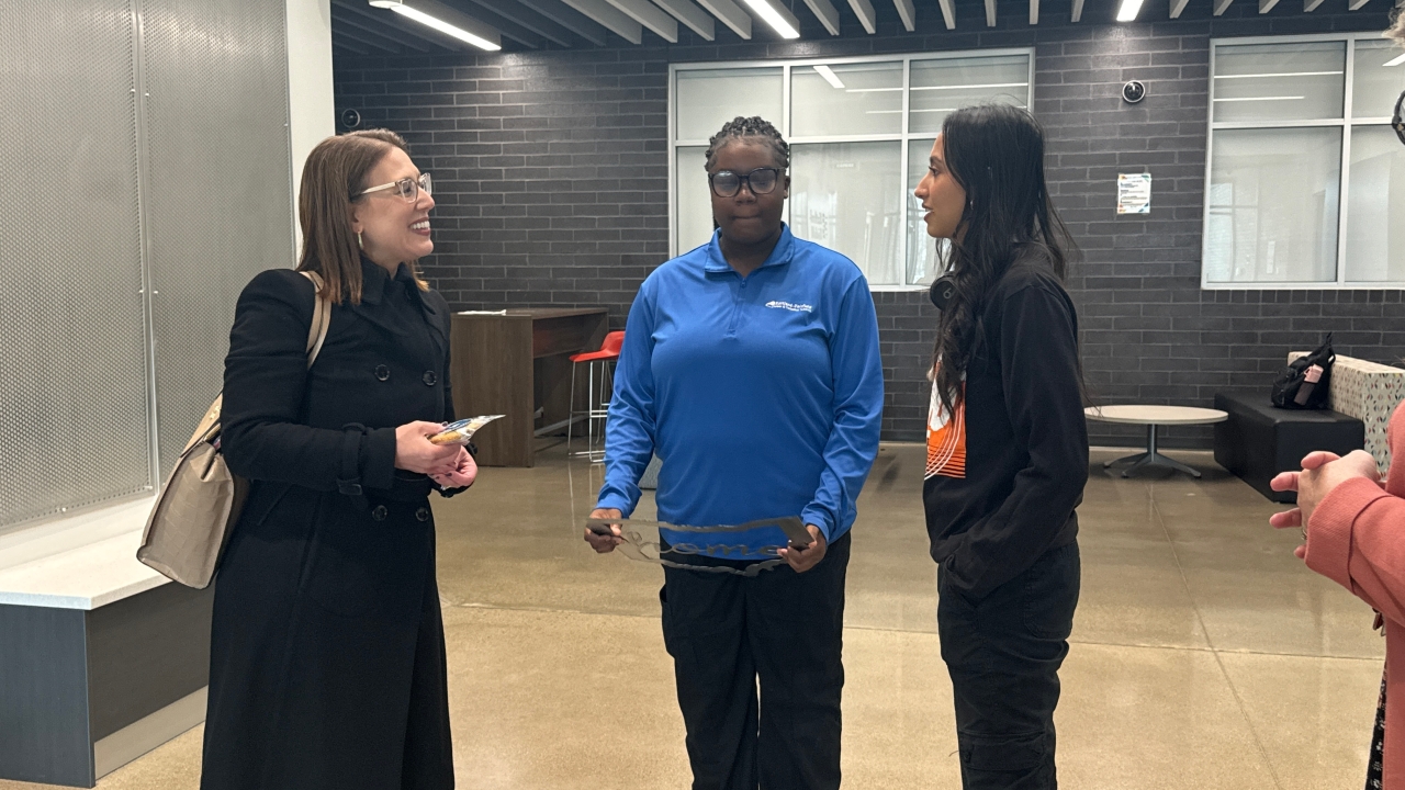 Rep. Brown Piccolantonio Visits Eastland Fairfield Career Center