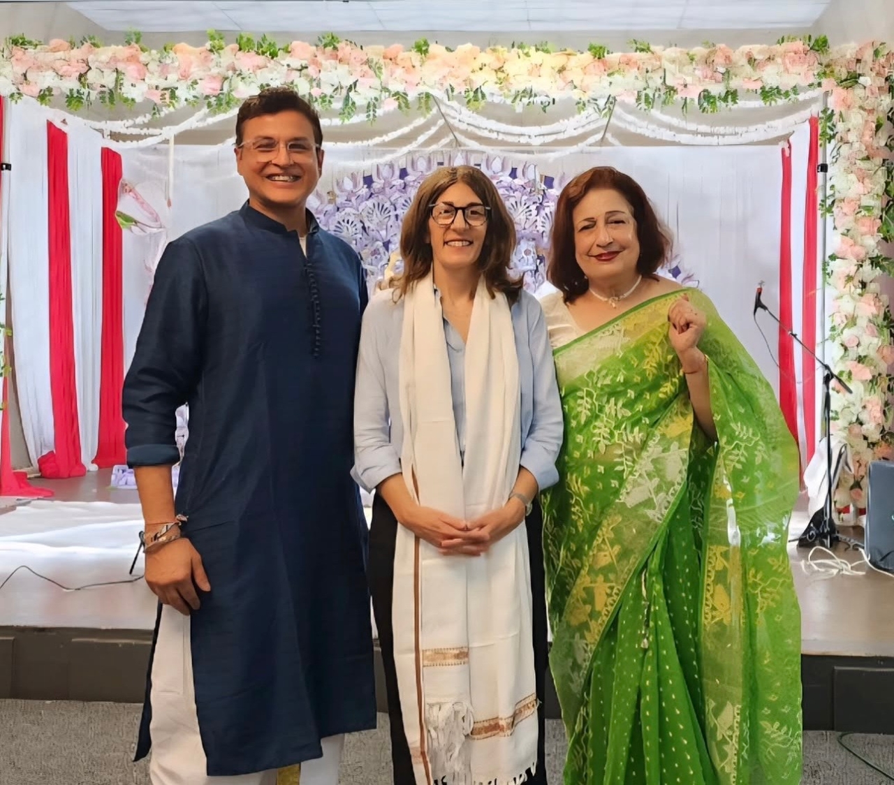 Representative Brownlee is celebrating Shubho Durga Puja