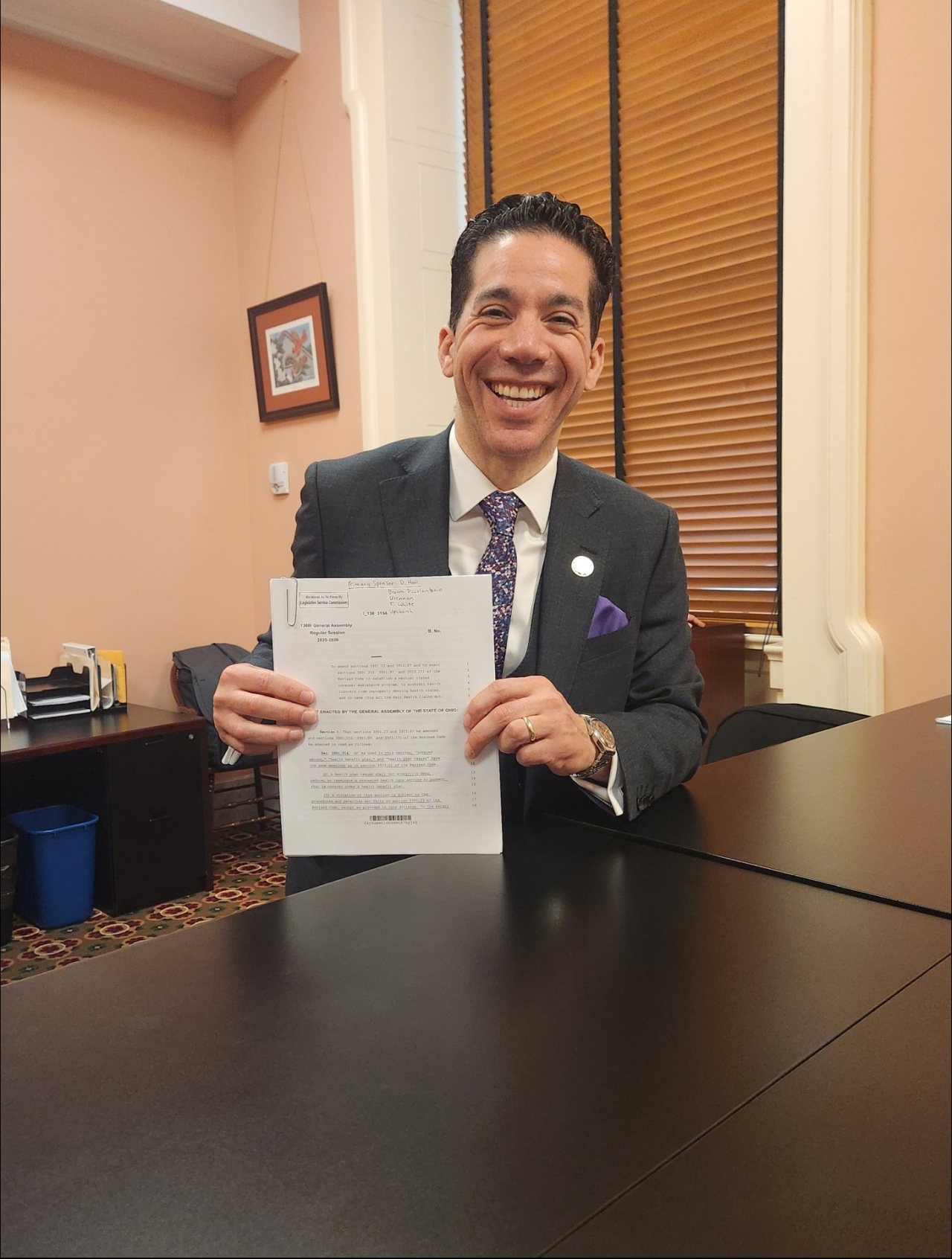 Rep. Hall introduces House Bill 890, the Prescription Relief and Inflation Cost Elimination Act (the P.R.I.C.E. Act), which aims to regulated prescription drug costs.