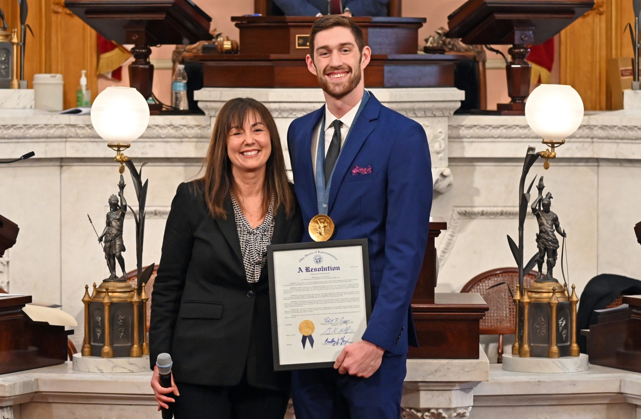 Representative Salvo Recognizes Olympic Medalist Hunter Armstrong