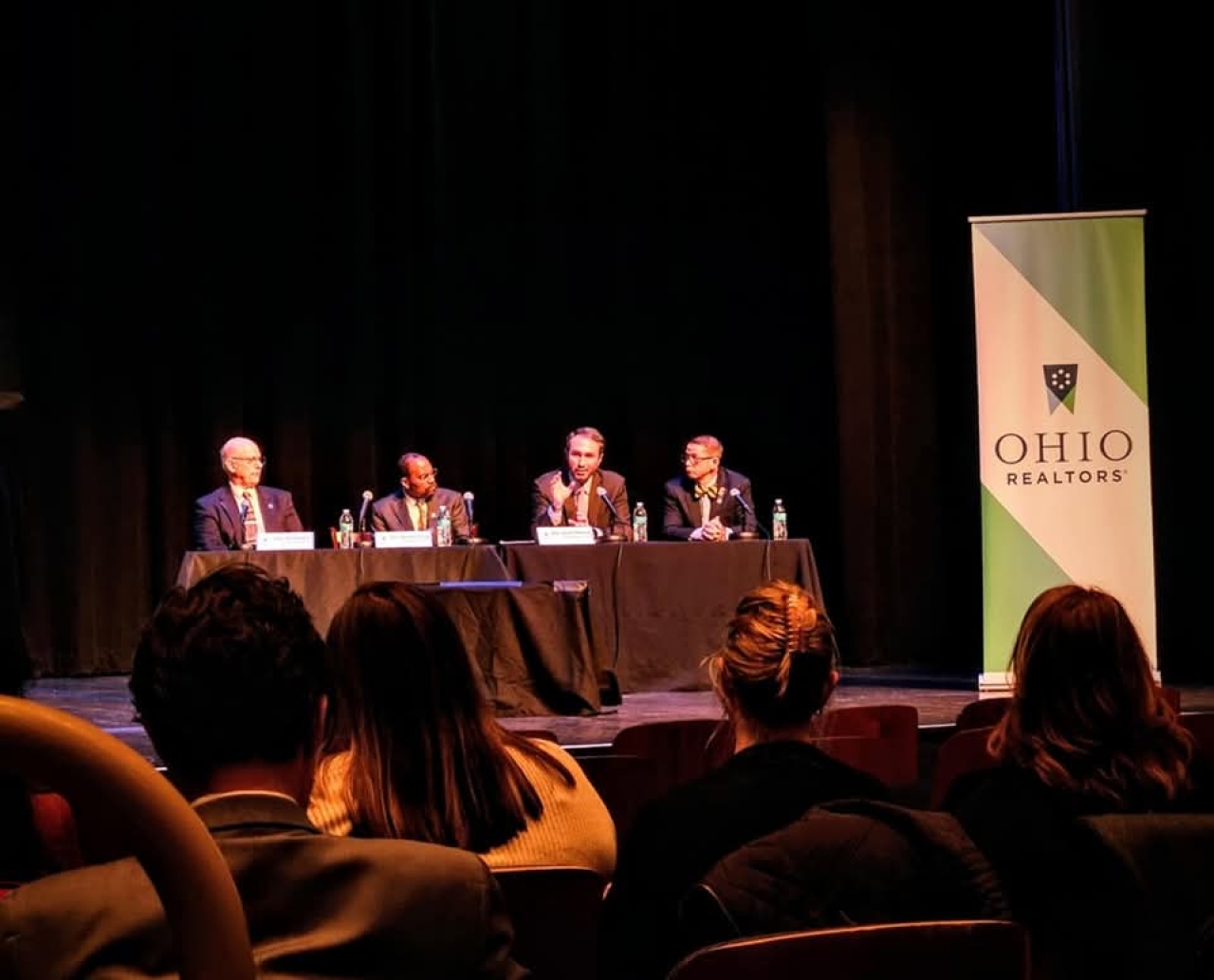 Representative David Thomas was invited to speak at the Ohio Realtors panel on what the legislature is doing about property taxes with Representatives Bill Roemer, Sean Brennan and Senator Craig