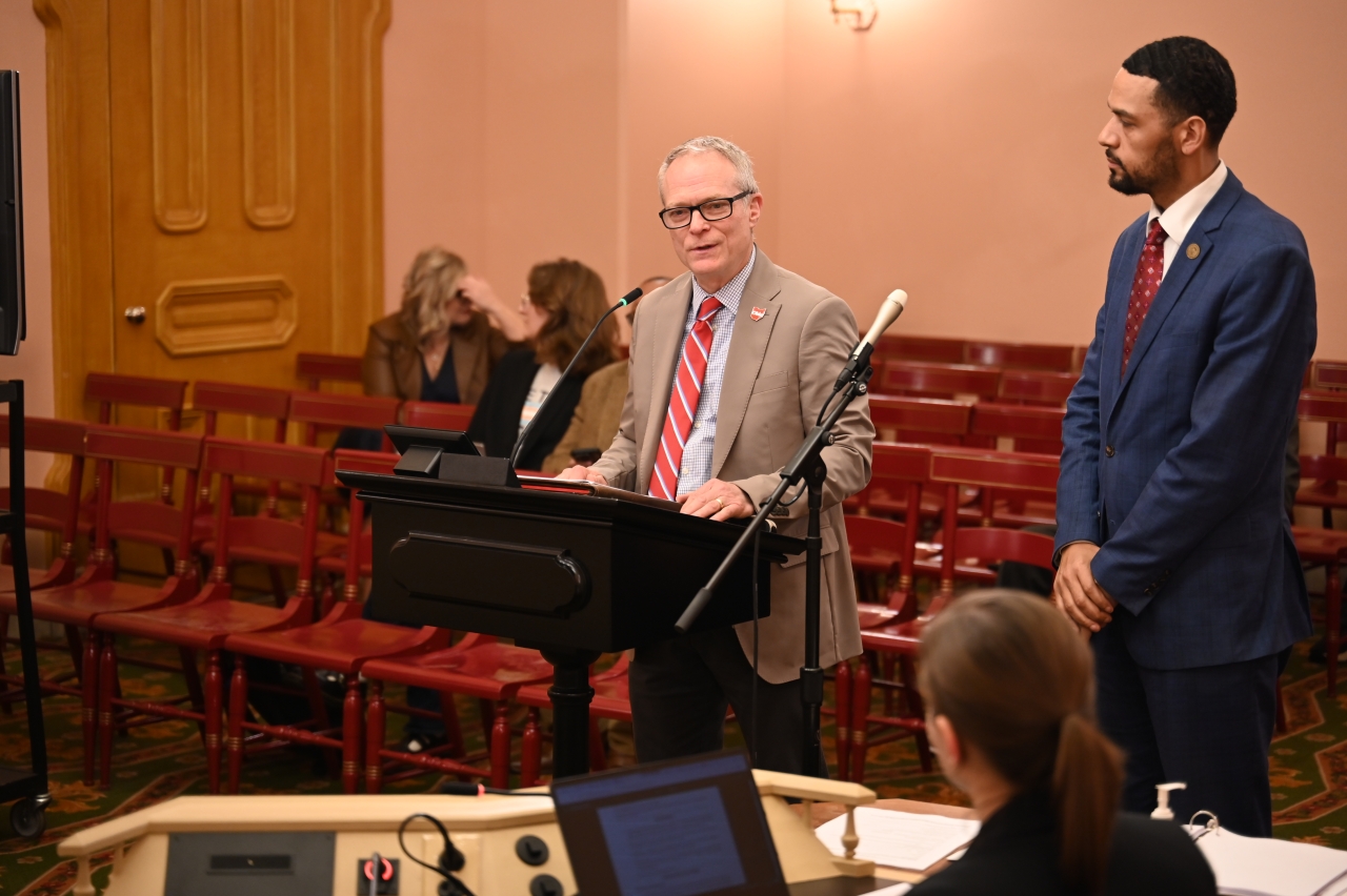 Rep. Newman in Education Committee