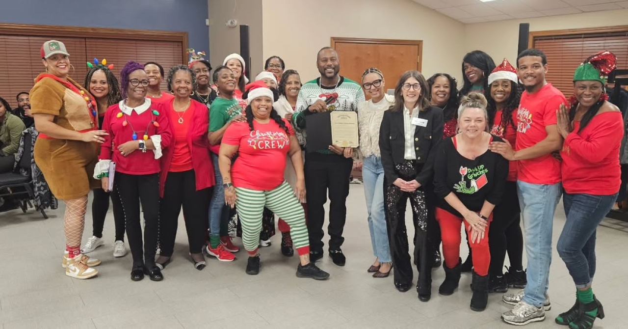 Representative Ashley Bryant Bailey joined the Cincinnati Smooth Hustlers for a community celebration in the City of Forest Park.