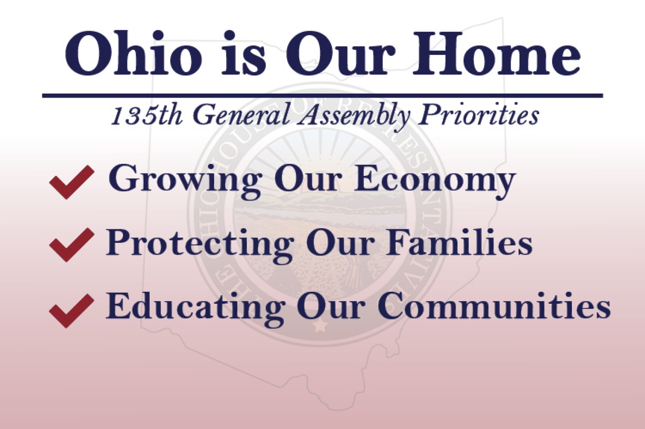 Ohio House Republicans Reveal 'Ohio is Our Home' Priority Bills