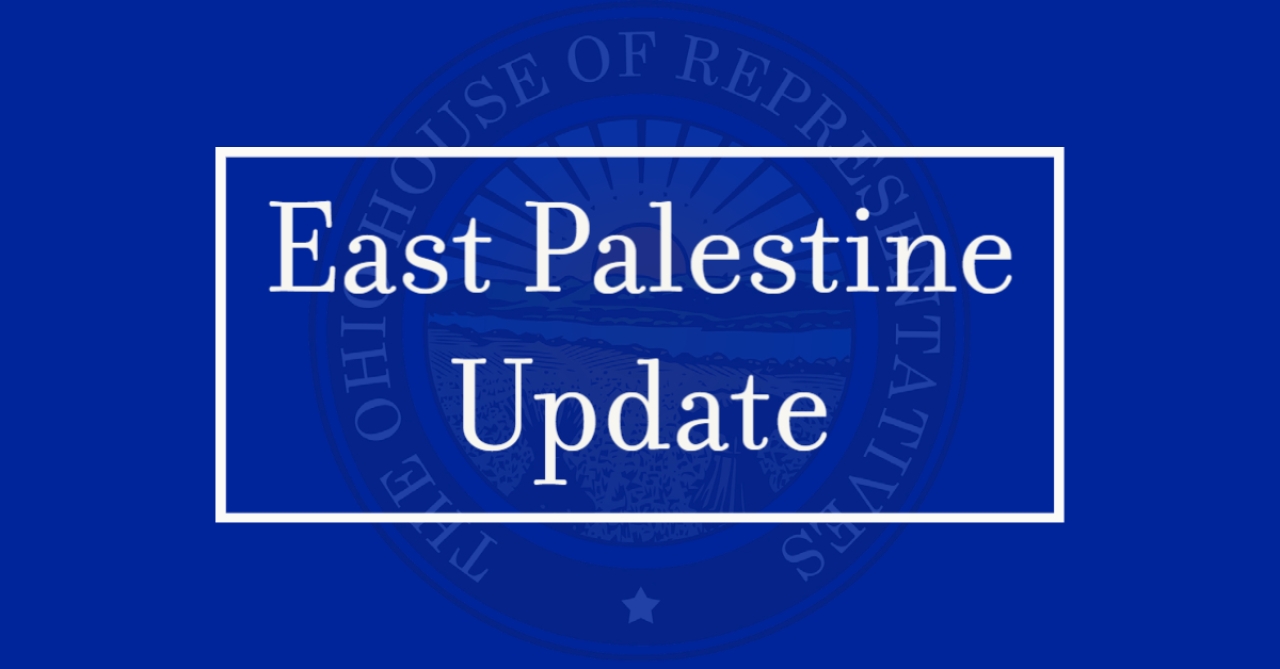 Robb Blasdel Provides Update on Issues Facing East Palestine Residents
