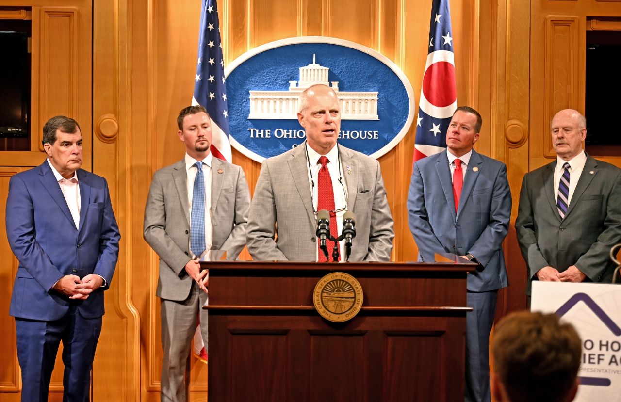 Bird, Hall Hold Press Conference on Ohio Homeowners Relief Act