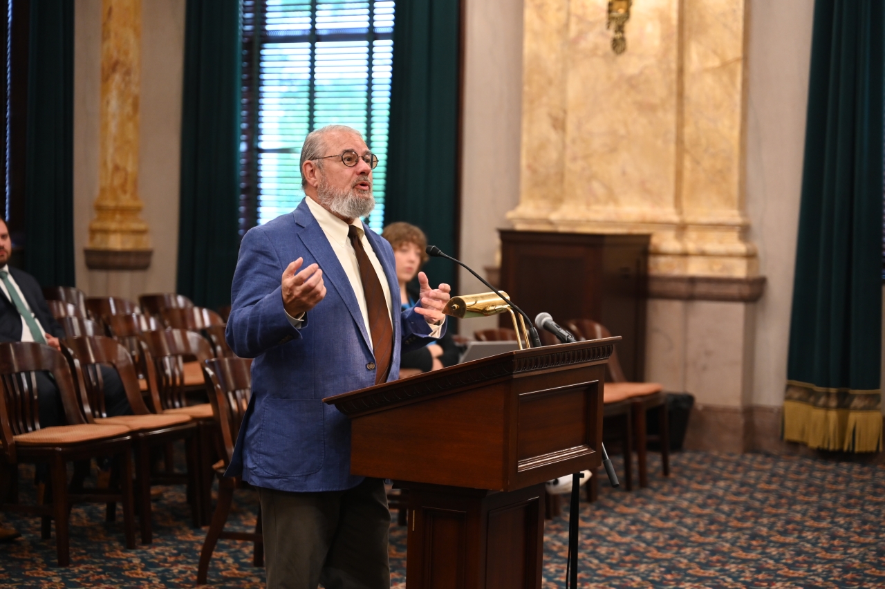 Callender Testifies in Ohio Senate on Legislation to Designate James A. Garfield Day