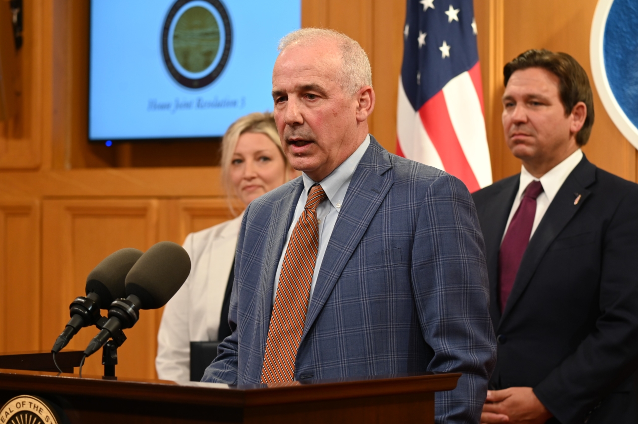 Speaker Huffman and Representative Workman Welcome Florida Governor DeSantis to Ohio for Discussion on Setting Congressional Term Limits