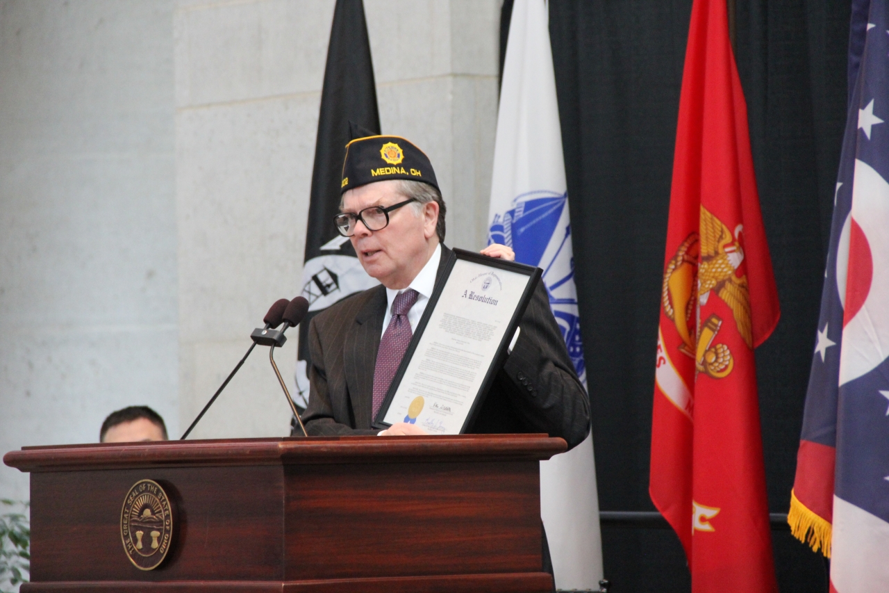 Speaker Batchelder Speaks at Ohio Vietnam Veterans Commemoration Closing Ceremony