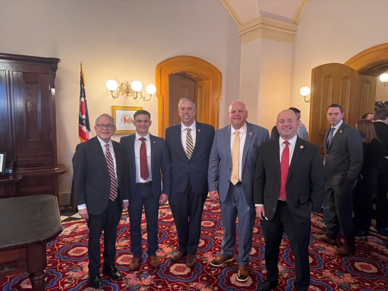 Rep. Mathews Applauds Signing of Legislation Supporting Ohio's First Responders