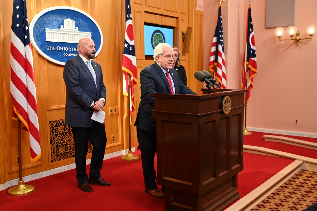 Representatives Plummer and Young Hold Press Conference on New Childcare Integrity Legislation