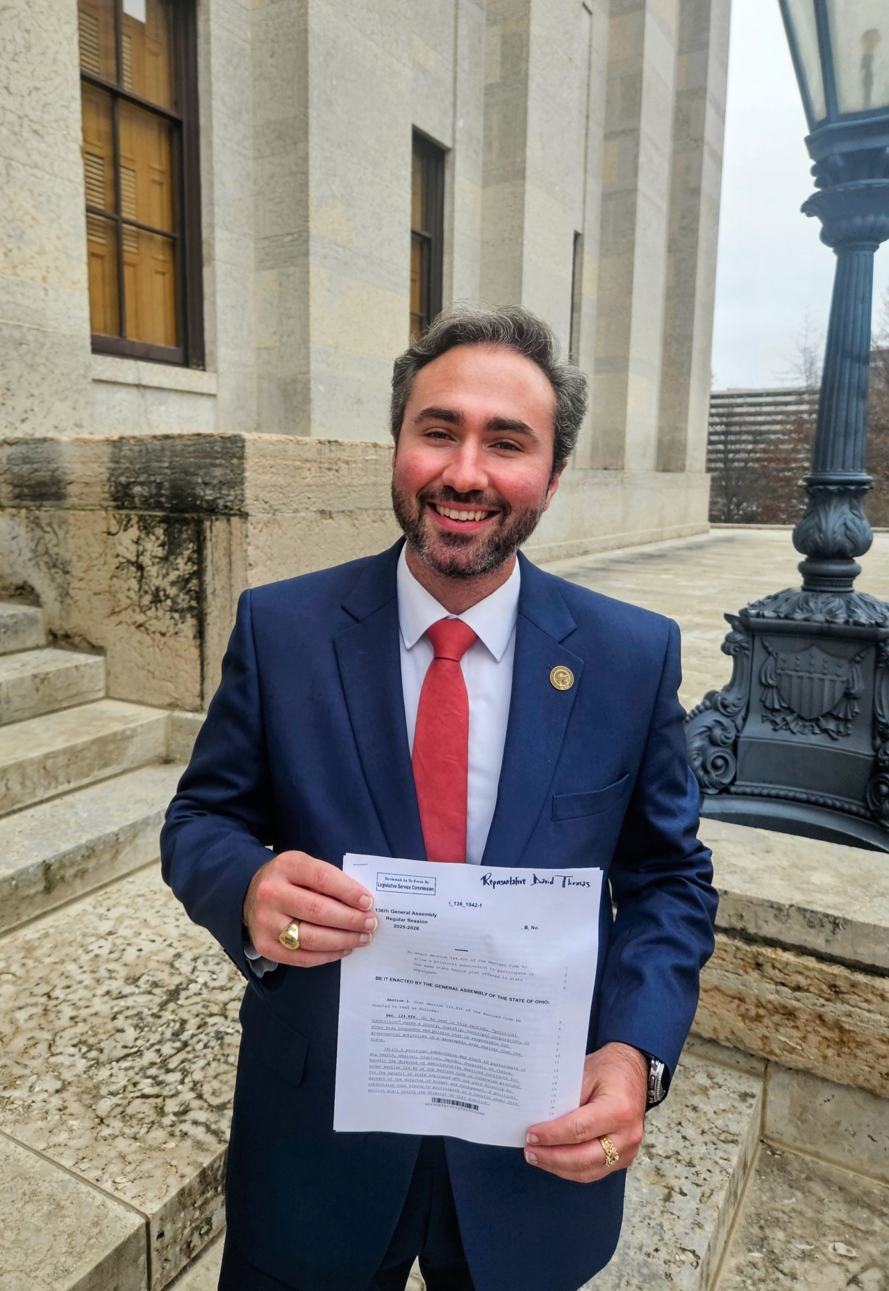 Representative Thomas Introduces the Local Government Employees Using State Insurance Pool Act