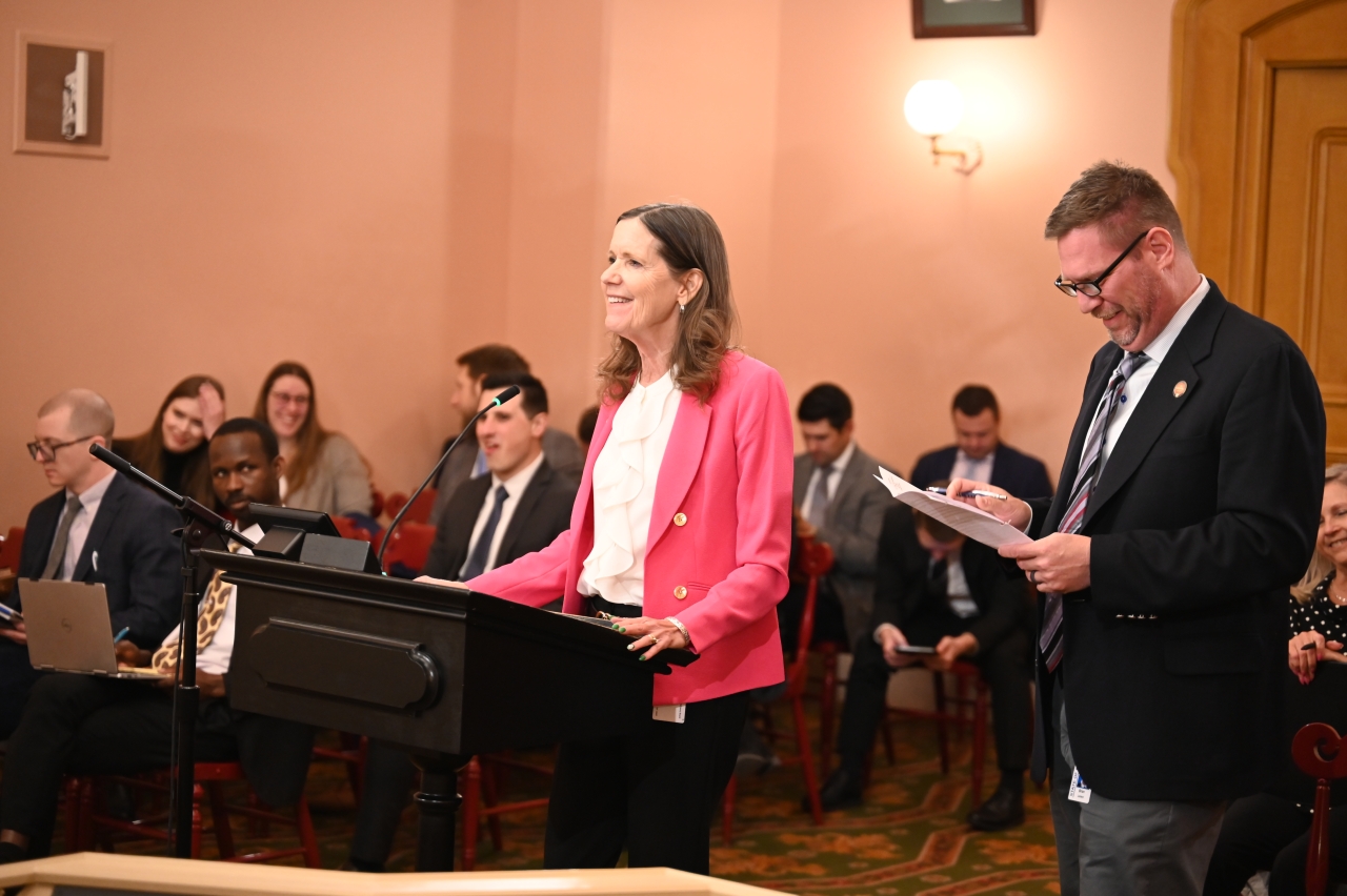 Representative Richardson Testifies for House Bill 261