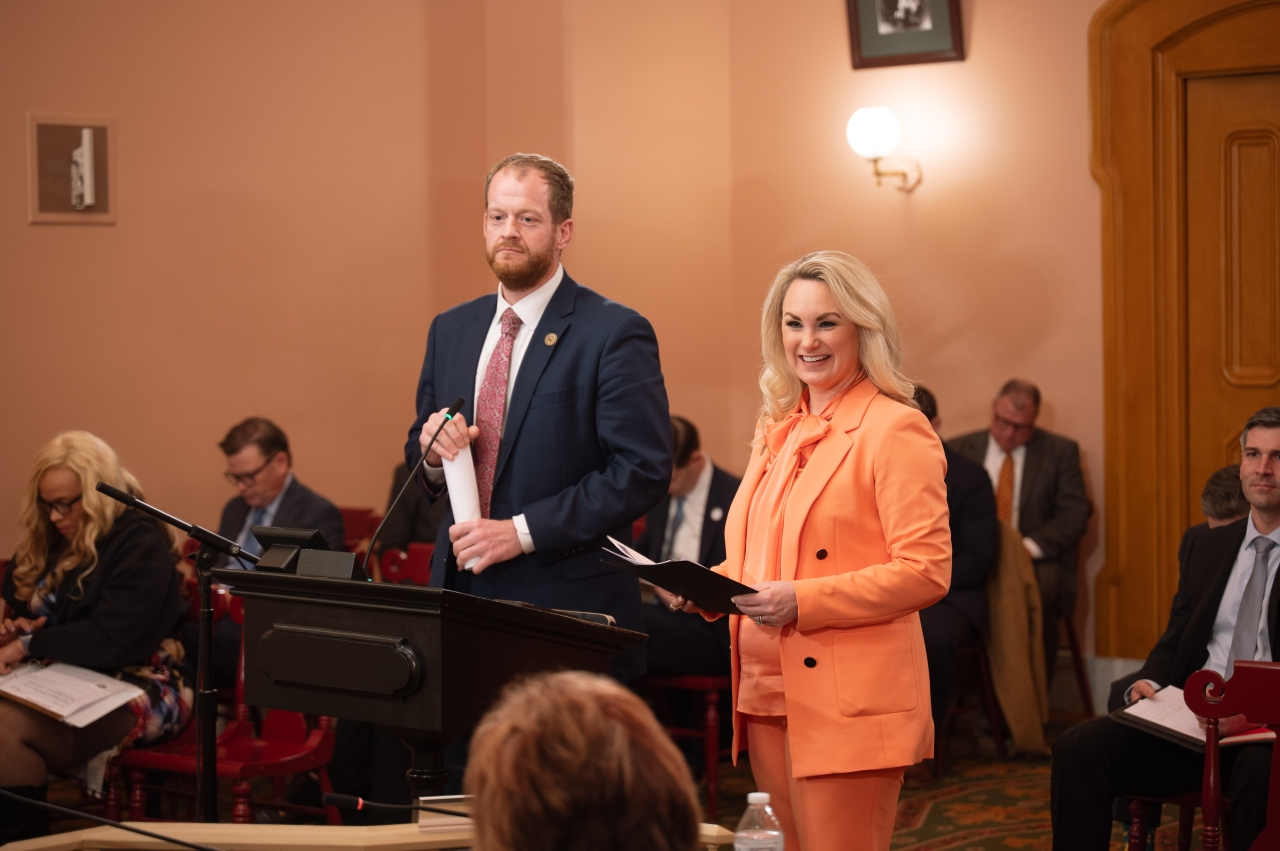 Reps. Kishman, Miller Testify on ELDER Act in Committee