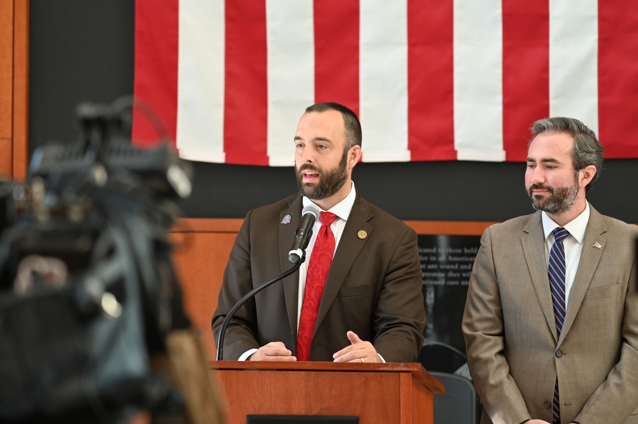 Reps. Mathews and Thomas Hold Press Conference on Recently Enacted Property Tax Reform Bills