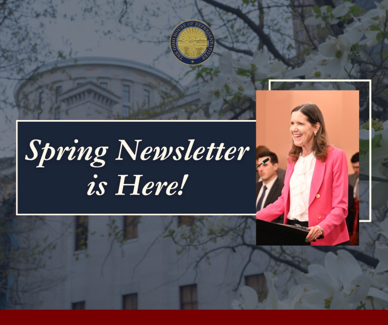 Representative Tracy Richardson Spring Newsletter Now Available