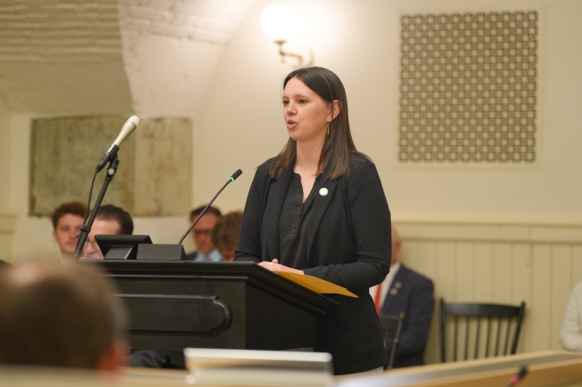 Rep. Craig testifying in committee
