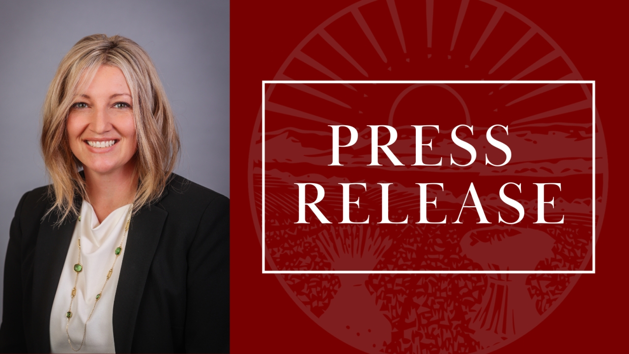 Image that says Press Release and includes a picture of Rep. Workman