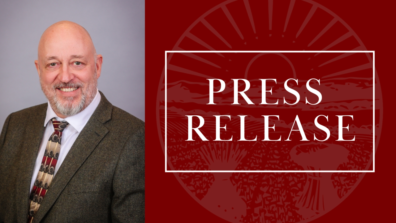 Image that says Press Release and includes a picture of Rep. Click