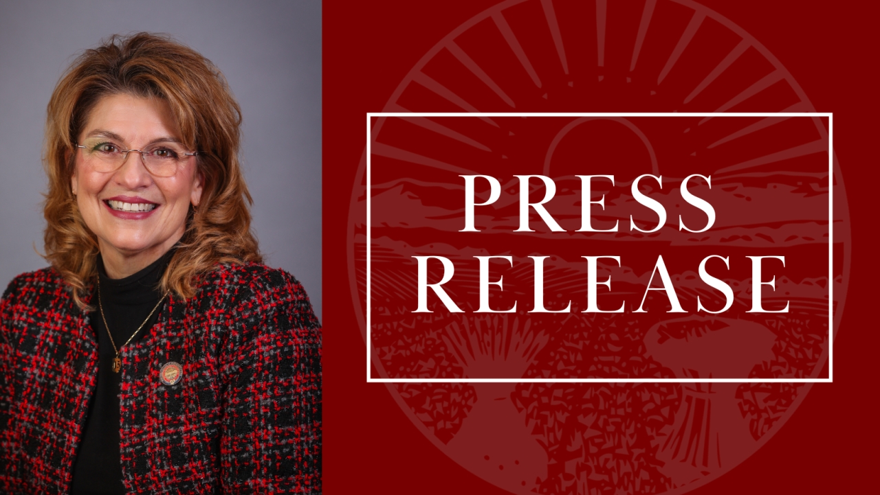 Image that says Press Release and includes a picture of Rep. Gross