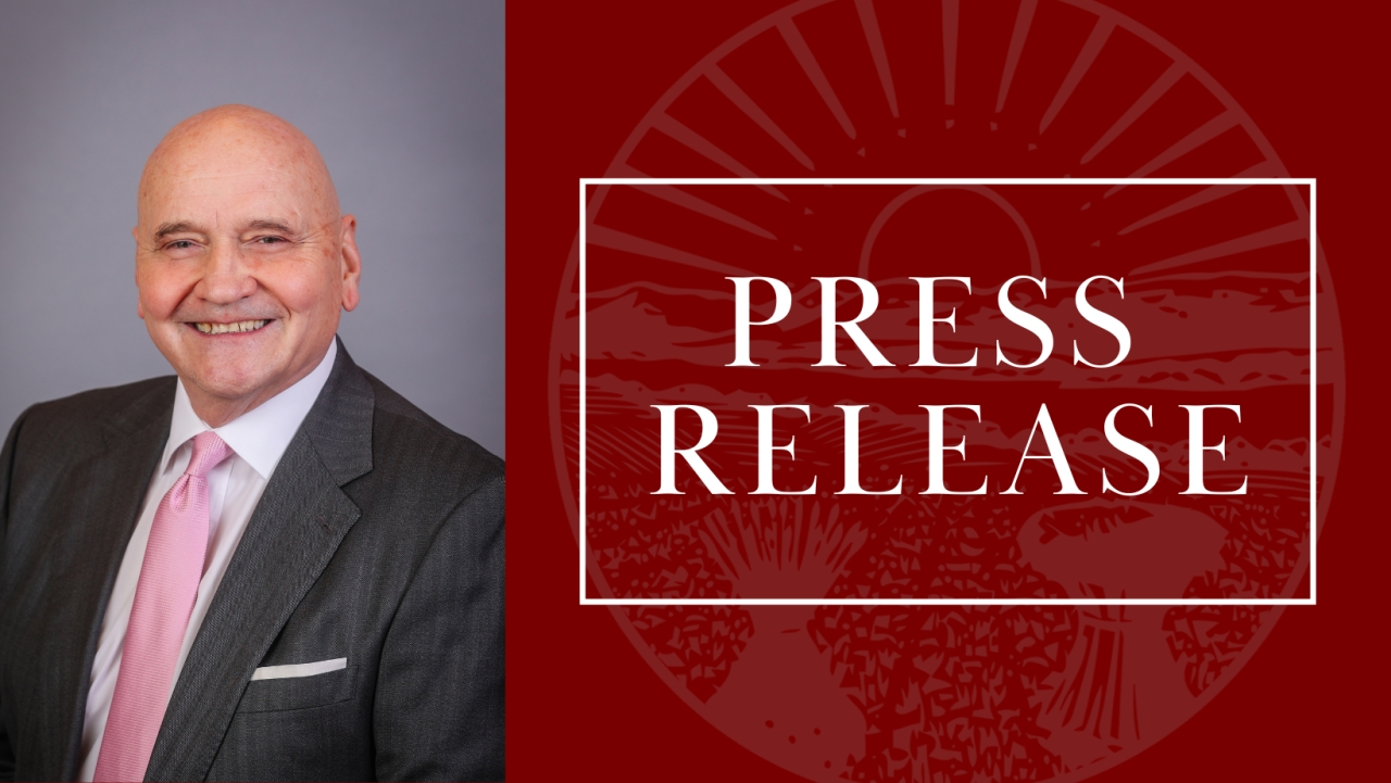 Image that says Press Release and includes a picture of Rep. Young