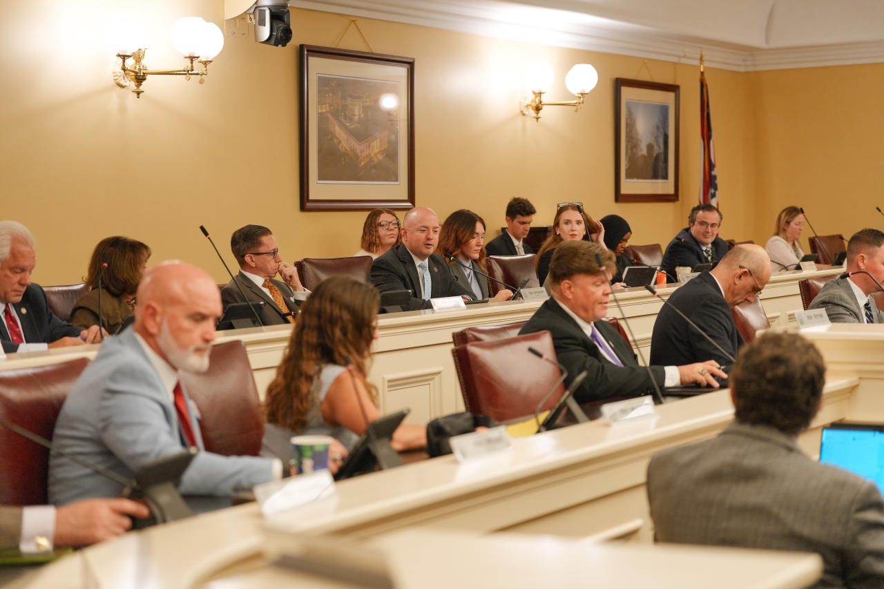 Rep. Stewart in Committee