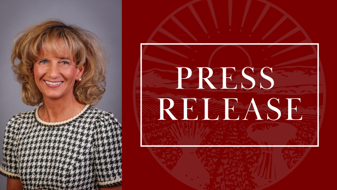 Image that says Press Release and includes a picture of Rep. Teska