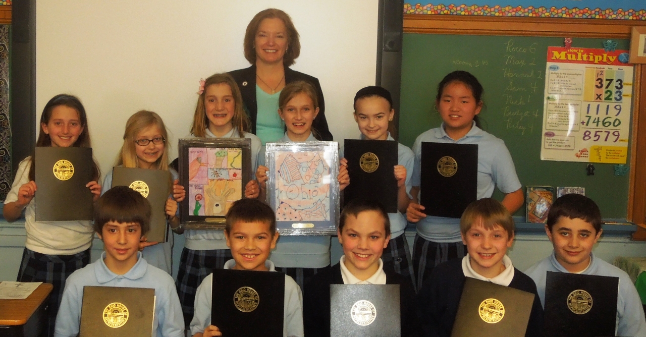 State Rep. Anielski Announces Art Contest Winners from St. Michael's School