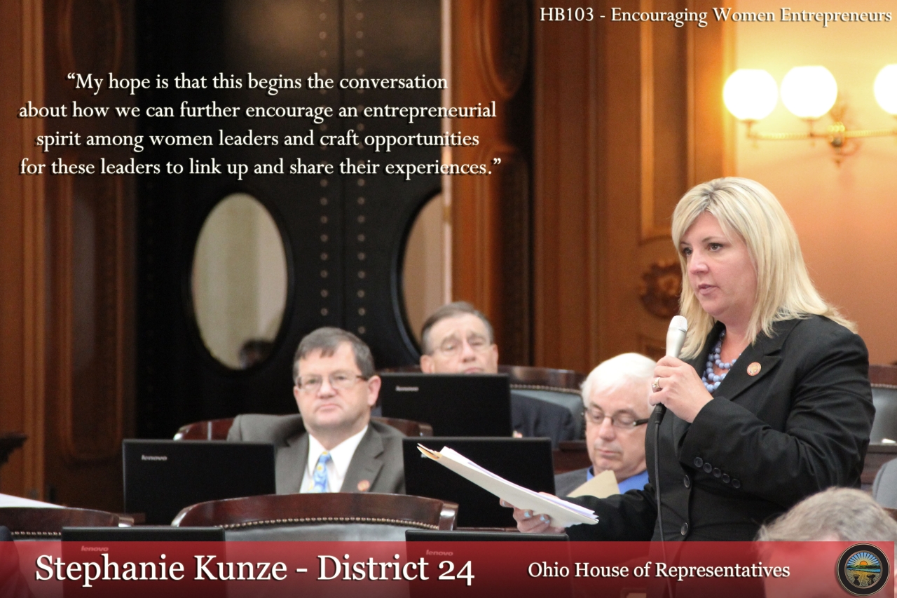 Ohio House Passes Bill to Encourage Women Entrepreneurs